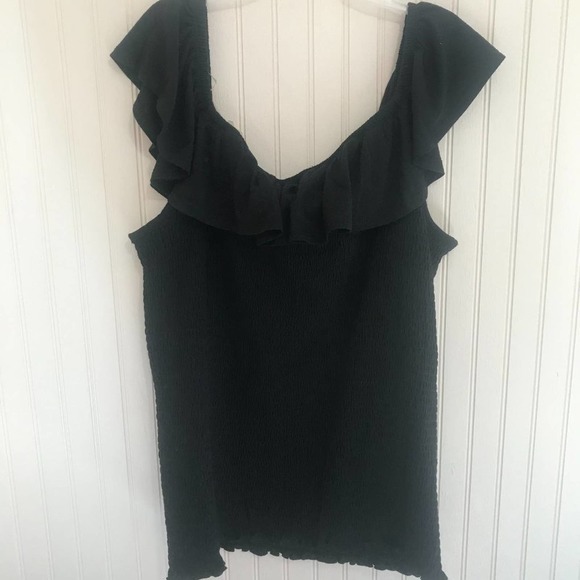 No Comment Plus 3x Off the Shoulder Blouse - Picture 4 of 5